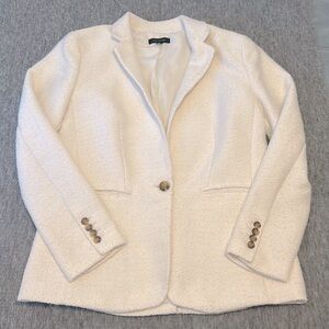 Women’s Ann Taylor Cream Blazer - Size 8